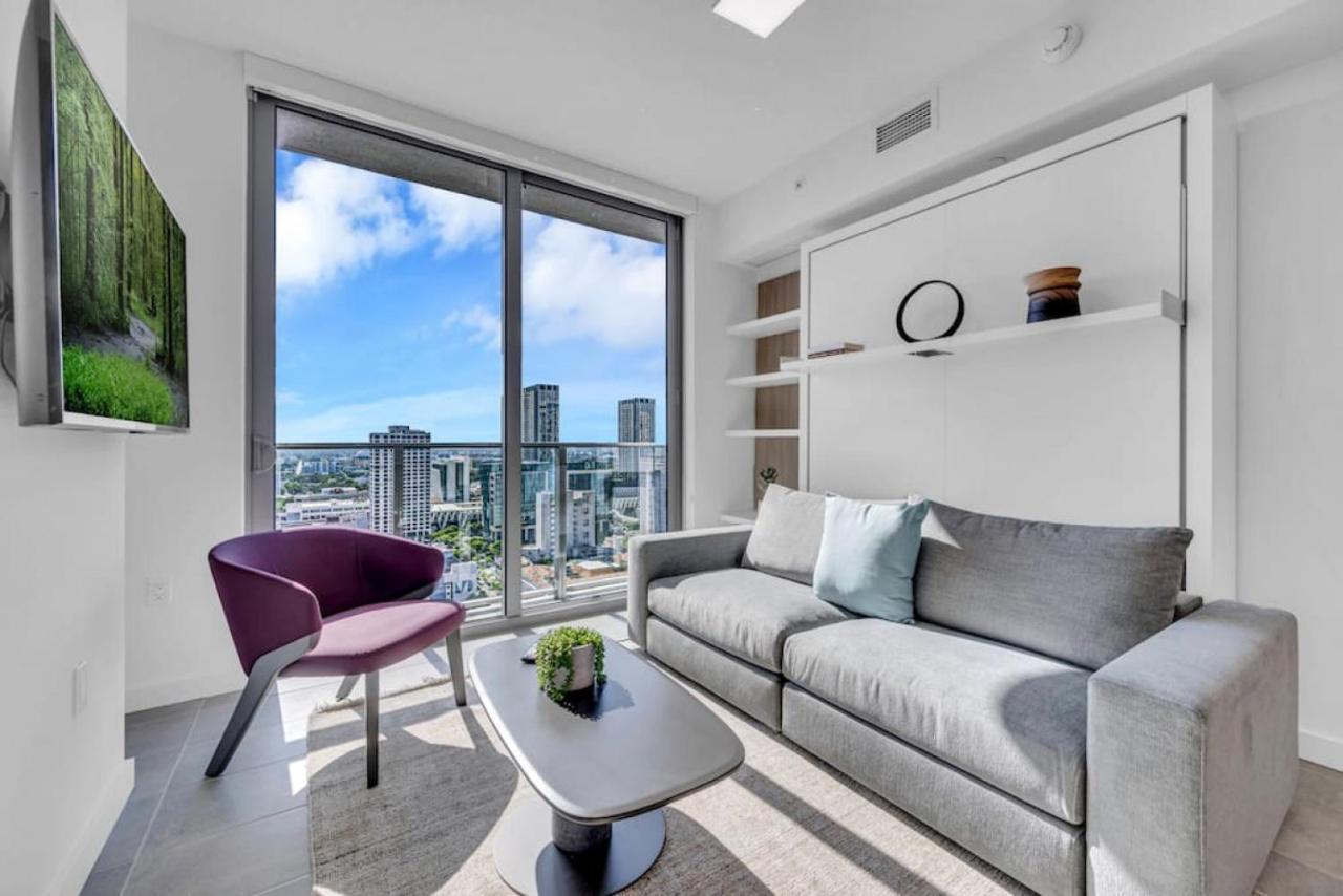 Modern 1 Bed Condo Across From Bayside In Downtown Miami Exterior foto